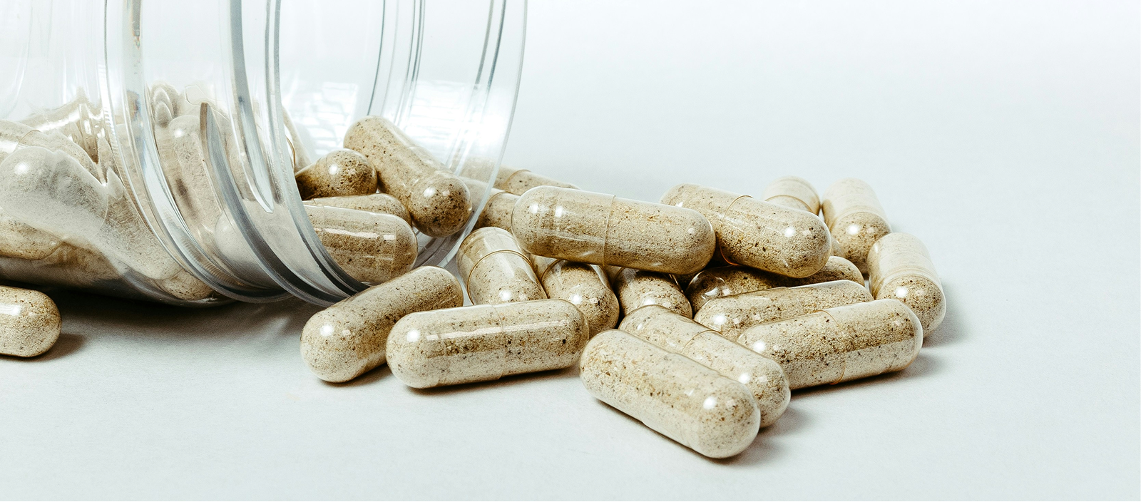 Capsules filled with powder